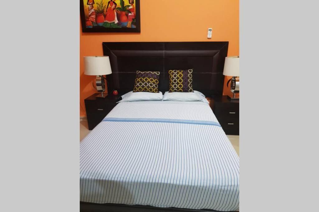 Depto. Maia: A/C, Agua Caliente, Wifi, Tv, Cable. Appartement Palenque Buitenkant foto