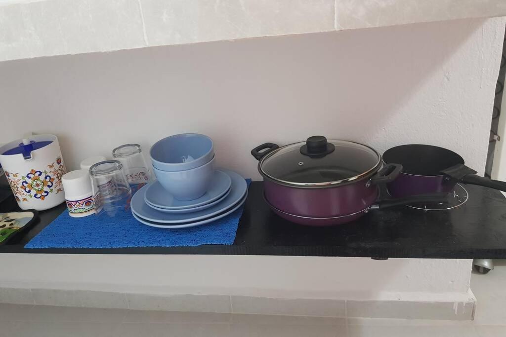 Depto. Maia: A/C, Agua Caliente, Wifi, Tv, Cable. Appartement Palenque Buitenkant foto